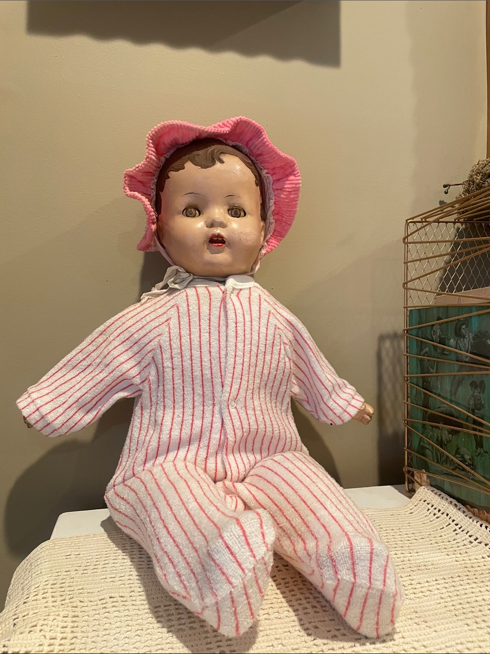 Composite doll from 40’s -collectible
